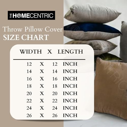 The HomeCentric Multi Color Pillow Shams, 24x24 inch Pillow Shams, Square Silk - Image 4