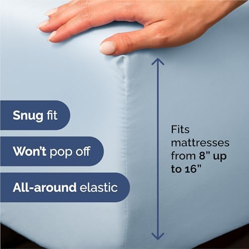 Split King 7 Piece Bed Sheet Set - Image 3