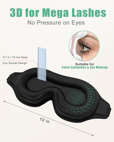 BeeVines 3D Contoured Sleep Mask - Image 2