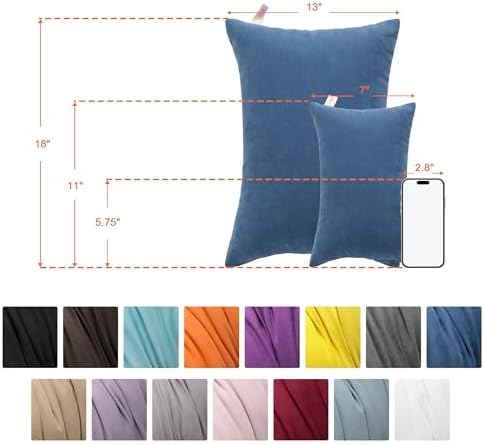 NTBAY Tiny Pillows, Down Alternative 7"x11" Microfiber Mini Pillow - Image 5