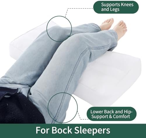 MABOZOO Knee Pillow for Side Sleepers Hip Pain, Between & Under Leg Pillows for - Image 3