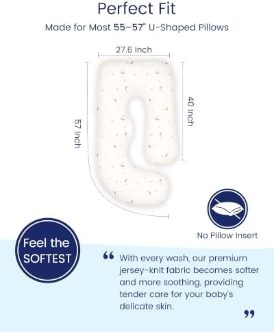 TotAha Soft Pregnancy Pillow Cover: Compatible - Image 3