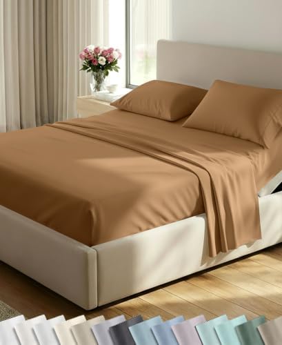 California Design Den Luxury 600 Thread Count Split King Sheets by CaliforniaDesignDen