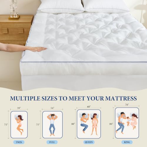 5 Inch Queen Gel Memory Foam Mattress Topper - Image 7