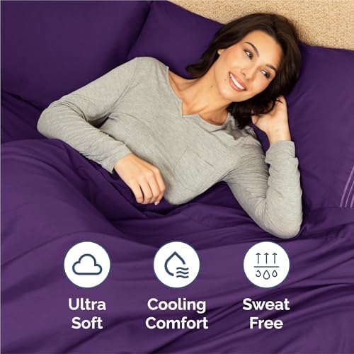 King Size 4 Piece Sheet Set - Image 4