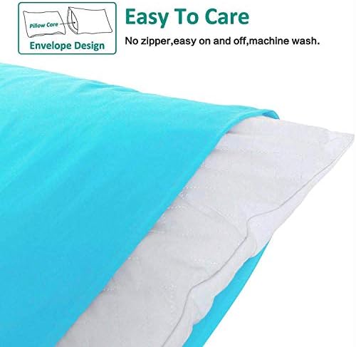 NTBAY Microfiber King Pillowcases, 2 Pack, 20 x 40 - Image 3