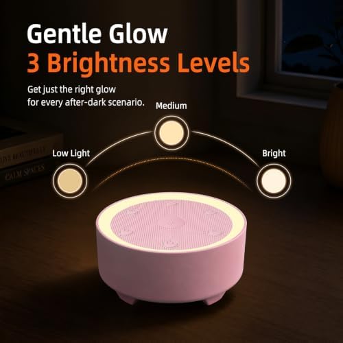 Kipcush White Noise Machine for Sleeping, Baby & Adults, High-Fidelity - Image 4