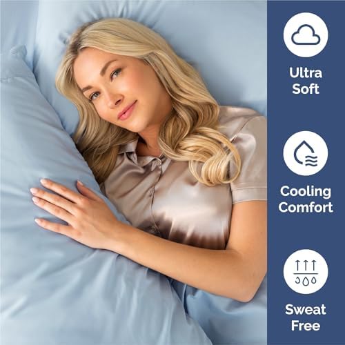 Split King 7 Piece Bed Sheet Set - Image 4