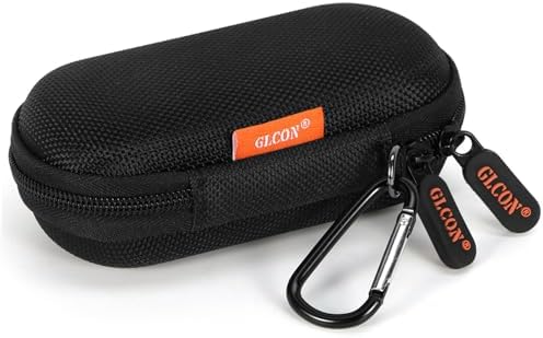 Mini Hard Shell Earbuds Case, Portable Kardia EKG Monitor Pouch Bag by GLCON