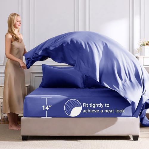 CozyLux King Comforter Set 102"x90" Very Peri - Image 5
