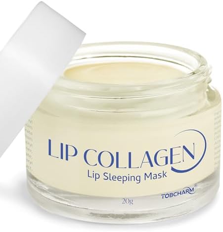 Lip Sleeping Mask, Collagen Lip Mask Overnight, Lip Plumper by Tobcharm