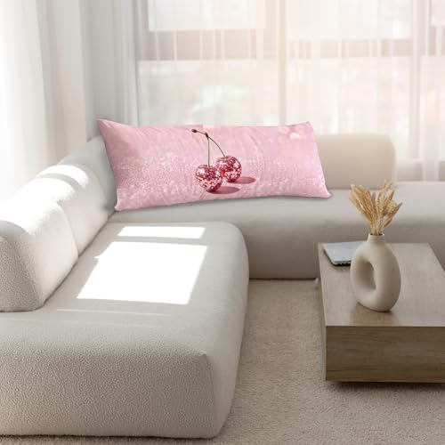 Blue and White Porcelain Floral 20x54 Body Pillow Cover, Floral Room Decor - Image 6