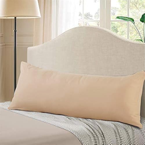 EVOLIVE Body Pillow Cover 21"x54", Microfiber, Hidden Zipper by EVOLIVE