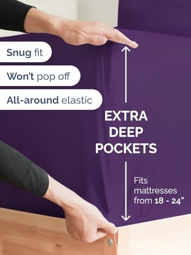 Extra Deep Twin Sheet Set - Image 3