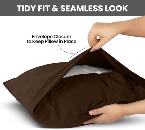 Pillow Cases Standard Size Set of 2, Ultra Soft Comfy Pillow Covers - Image 3