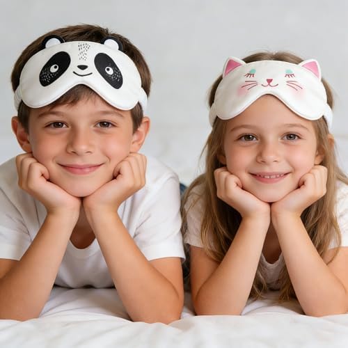 Orose Kids Silk Sleep Mask Cute Adjustable Original Design - Image 6