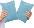 1 MIDDLE ONE 2 Pack Small Pillow, Cooling Memory Foam Mini Pillow 11 X 7 Inches by 1MIDDLEONE