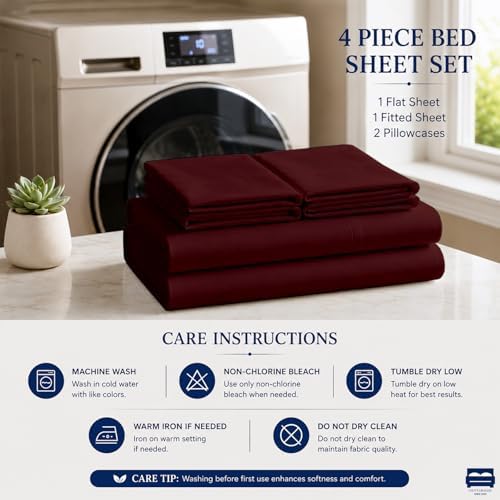 4 Piece Full XL Dorm Bedding Set - Image 5
