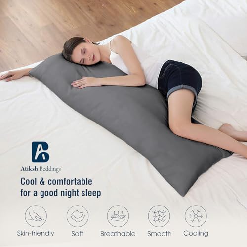 Body Pillow Cover with Zipper 20x72 Cotton Long Body Pillowcase Lumbar Pillow - Image 4