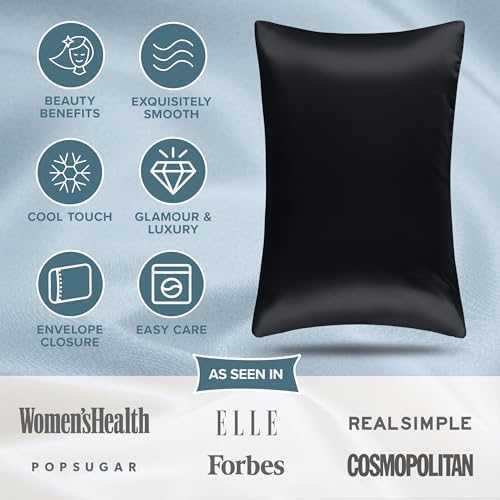 Bare Home Satin Pillowcases Envelope - Image 4
