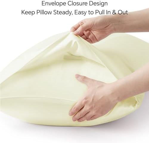BEDELITE Pillow Cases Standard Size 2Pcs, Rayon Derived from Bamboo - Image 6