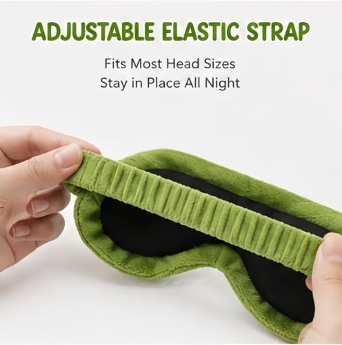 3D Frog Eye Mask, Adjustable Eyelids - Image 6