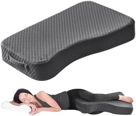 Leg Pillow for Side Sleepers, Memory Foam Knee Pillow for Side Sleeping by Unknown
