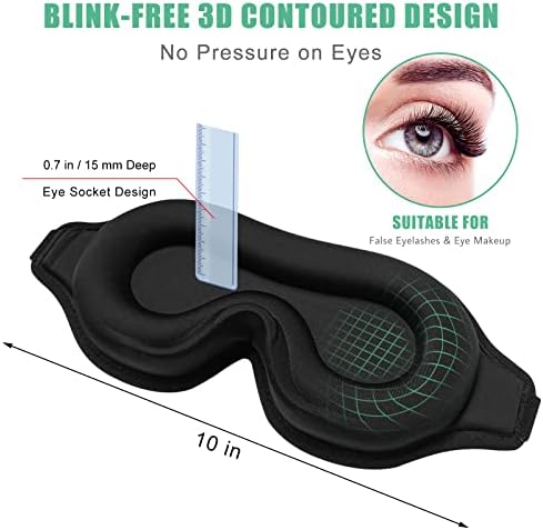 BeeVines 3D Contoured Sleep Mask - Image 2
