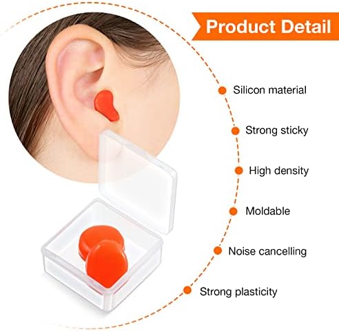 Frienda 21 Pairs Silicone Ear Plugs - Image 2
