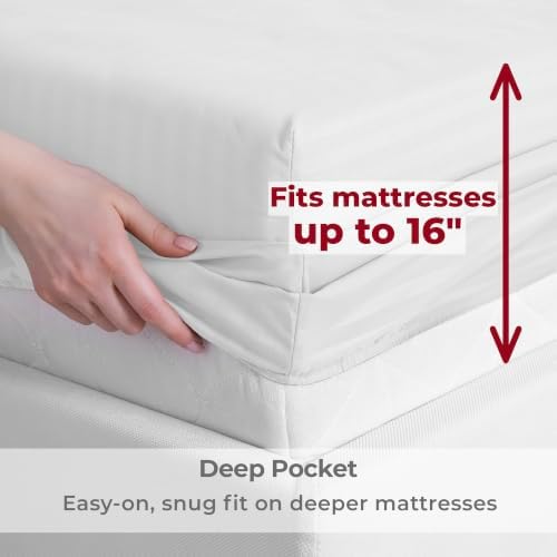 Mellanni Iconic 4-Piece Microfiber Sheet Set - Image 5