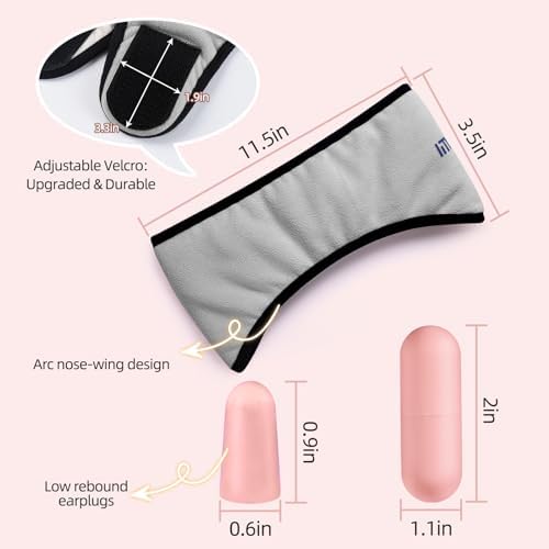 Sleep Mask & Earmuffs for Sleep - 2 in 1 Ear & Eye Mask - Image 5