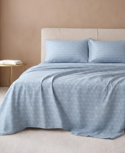 California Design Den 600 Thread Count Cal King Sheets, Print by CaliforniaDesignDen