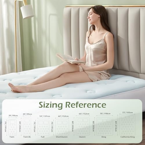 Hansleep California King Mattress Topper Memory Foam, Mattress Pad - Image 6