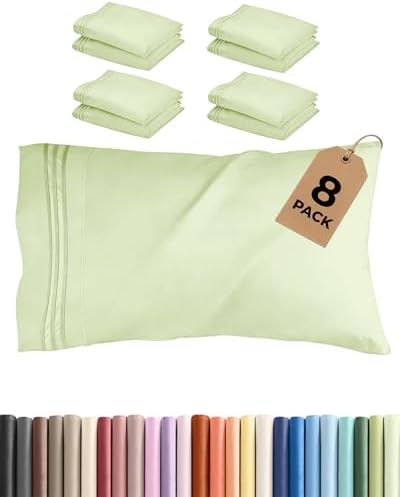 King Standard Pillow Cases Set of 8 by CGKUnlimited
