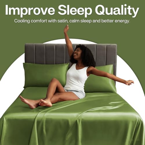 MR&HM Satin Pillowcase 2 Pack, Standard Size 20"x26" - Image 4