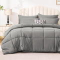 Love's cabin Plaid Queen Comforter Set by Lovescabin