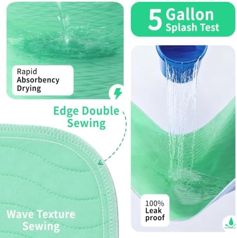Accompagner Incontinence Bed Pads Washable Waterproof, Ultra-Absorbent Reusable - Image 3