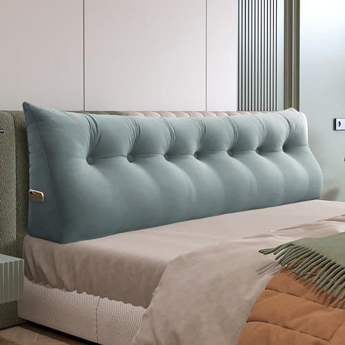 Daneey Headboard Pillow King, Triangular Wedge Pillow Headboard, Wedge by Daneey