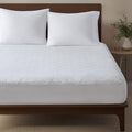 Sleep Philosophy Twin Size Mattress Pad, 100% Cotton Mattress Protector by SLEEPPHILOSOPHY