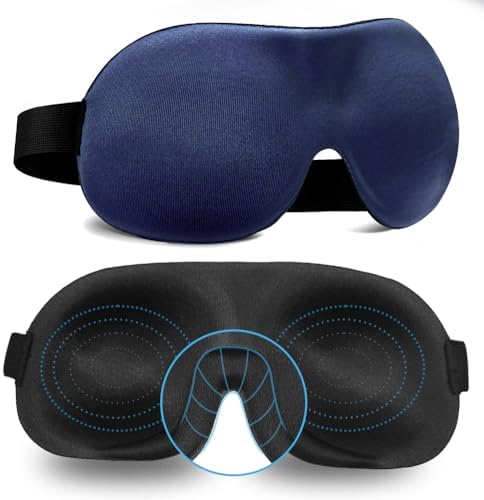 Sleep Mask Invisible Alar Deep Orbit 3D Eye Mask Ultra Lightweight & by AMAZKER
