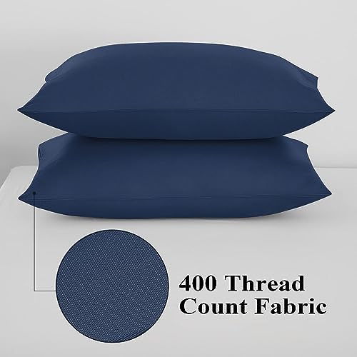 100% Egyptian Cotton King Size Pillow Protectors - Image 5