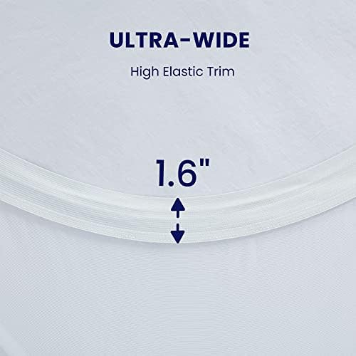 SLEEP ZONE King Size Cooling Mattress Topper, Premium Zoned Cool Mattress Pad - Image 6