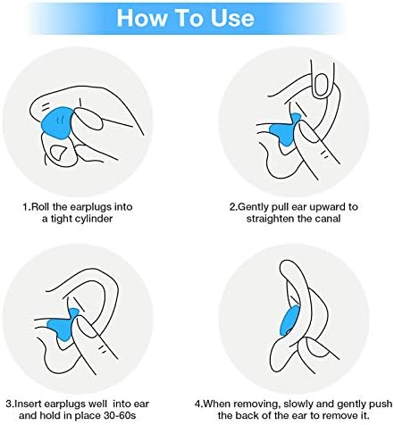 Frienda 21 Pairs Silicone Ear Plugs - Image 4