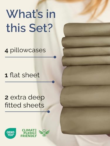 Extra Deep Split King Sheet Set - Image 2