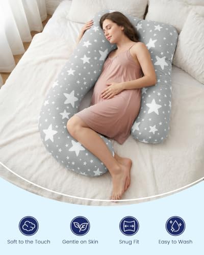 TotAha Soft Pregnancy Pillow Cover: Compatible - Image 2