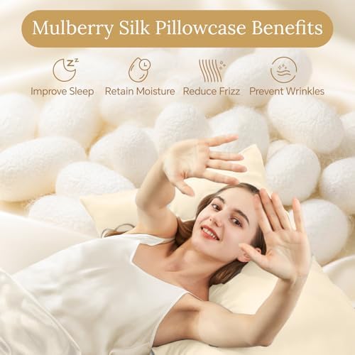 INFIIXSO Mulberry Silk Pillow Cases King Size - Image 2