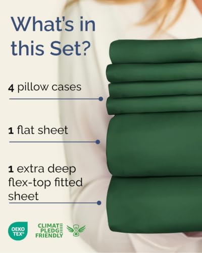 Extra Deep Flex Top Split Head King Sheet Set - Image 2