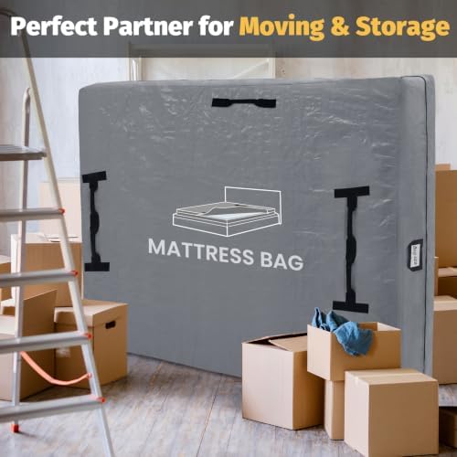 Mattress Bags for Moving and Storage, BETU Waterproof Mattress Protector Full - Image 5
