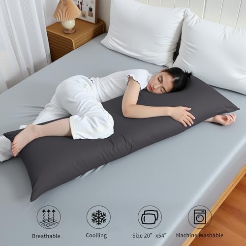 Body Size Pillow Protector, 100% Egyptian Cotton Pillow Case - Image 3