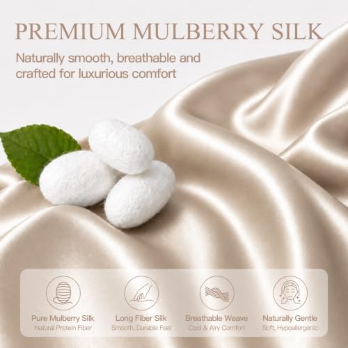 Mulberry Silk Pillow Cases for Hair and Skin - Image 3